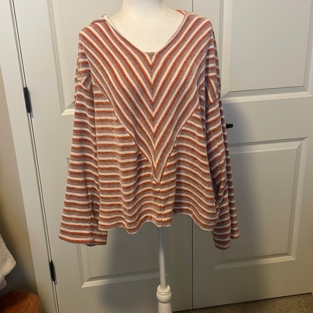 Anthropologie striped sweater.